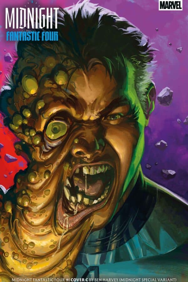 MIDNIGHT FANTASTIC FOUR #1 - Ben Harvey Midnight Special cover art