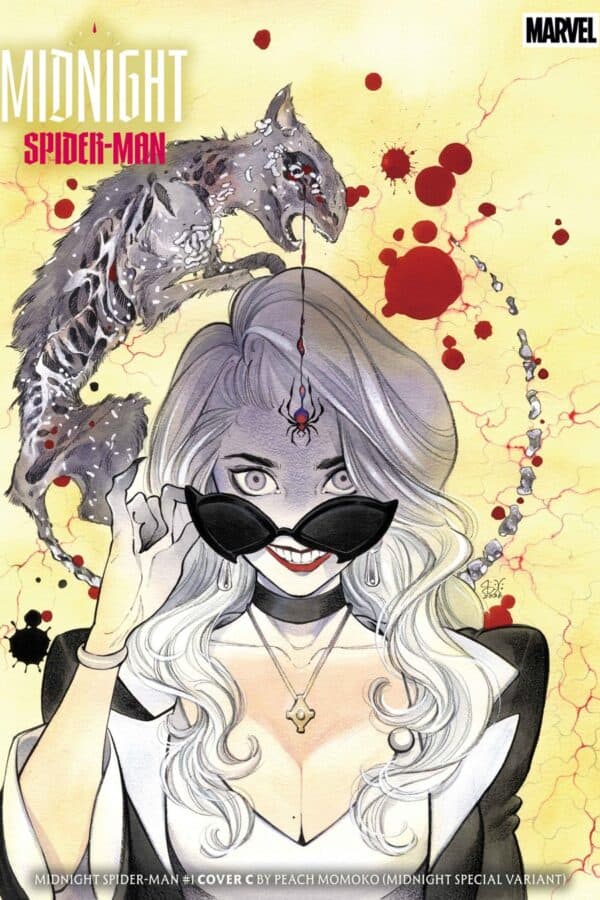 MIDNIGHT SPIDER-MAN #1 A - Peach Momoko Midnight Special cover art