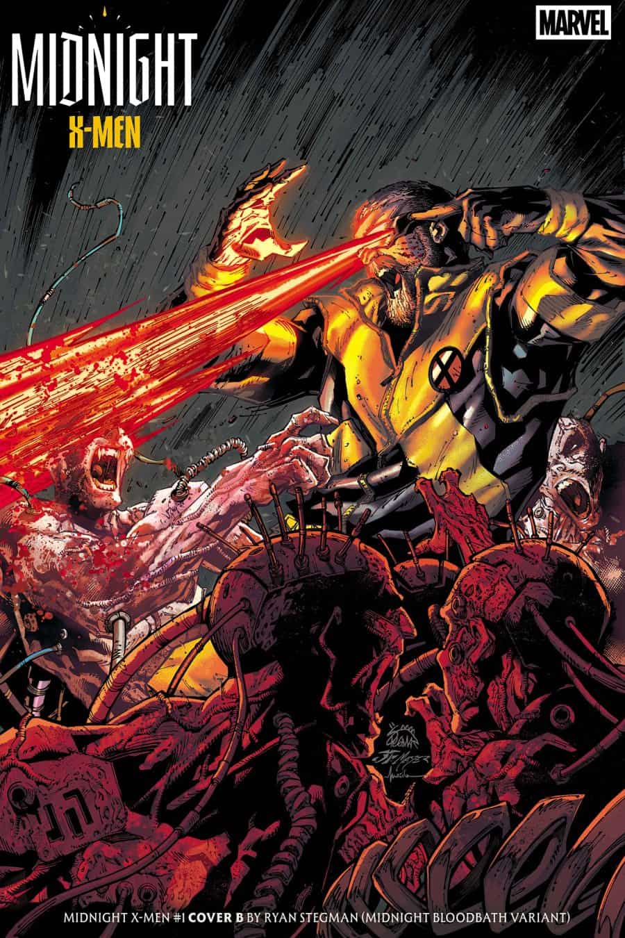 MIDNIGHT X-MEN #1 - Ryan Stegman Midnight Bloodbath cover art