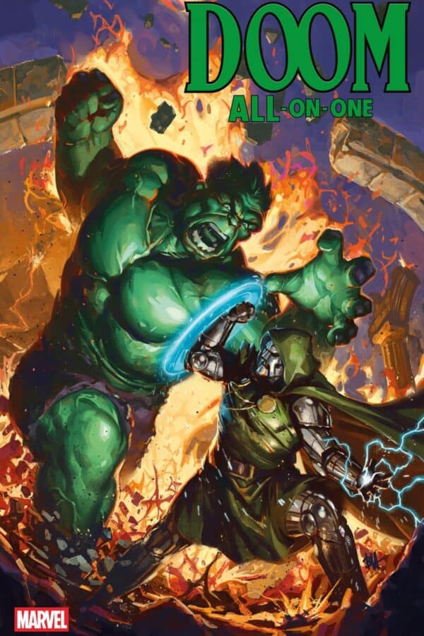 DOOM ALL-ON-ONE #1 - Ben Harvey cover art