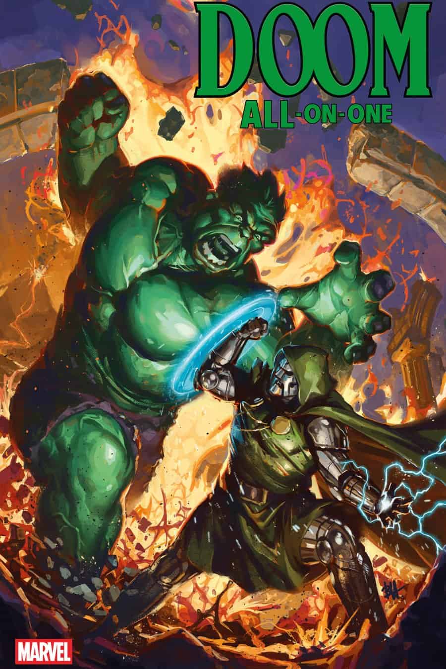 DOOM ALL-ON-ONE #1 - Ben Harvey cover art