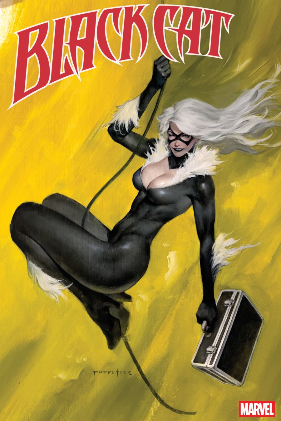 BLACK CAT #15 - Puppeteer Lee 1:25 cover art