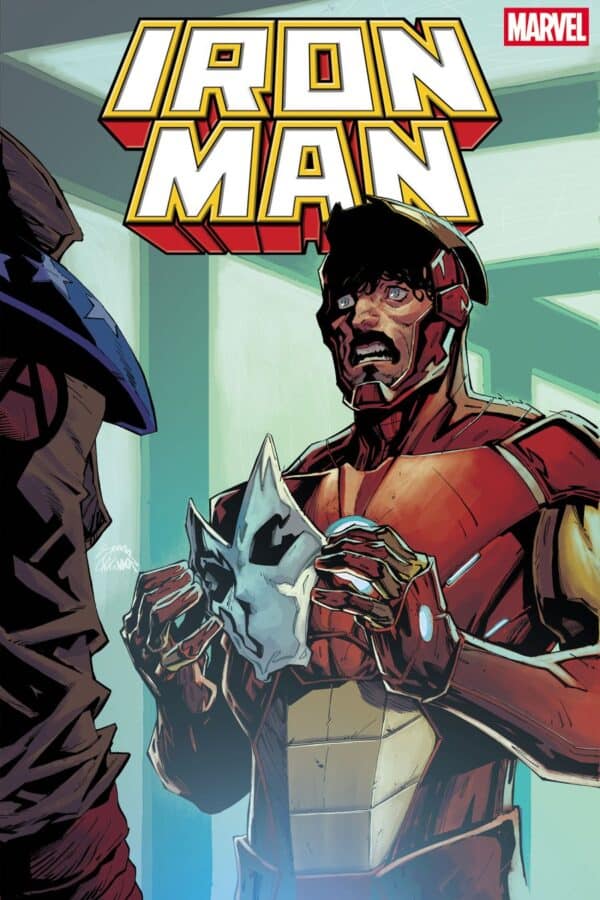 IRON MAN #10 - Main - Ryan Stegman cover art