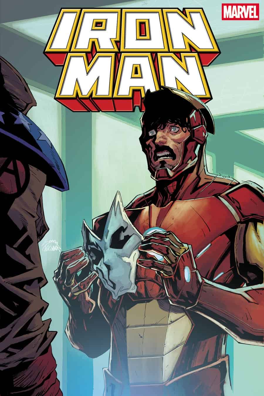 IRON MAN #10 - Main - Ryan Stegman cover art