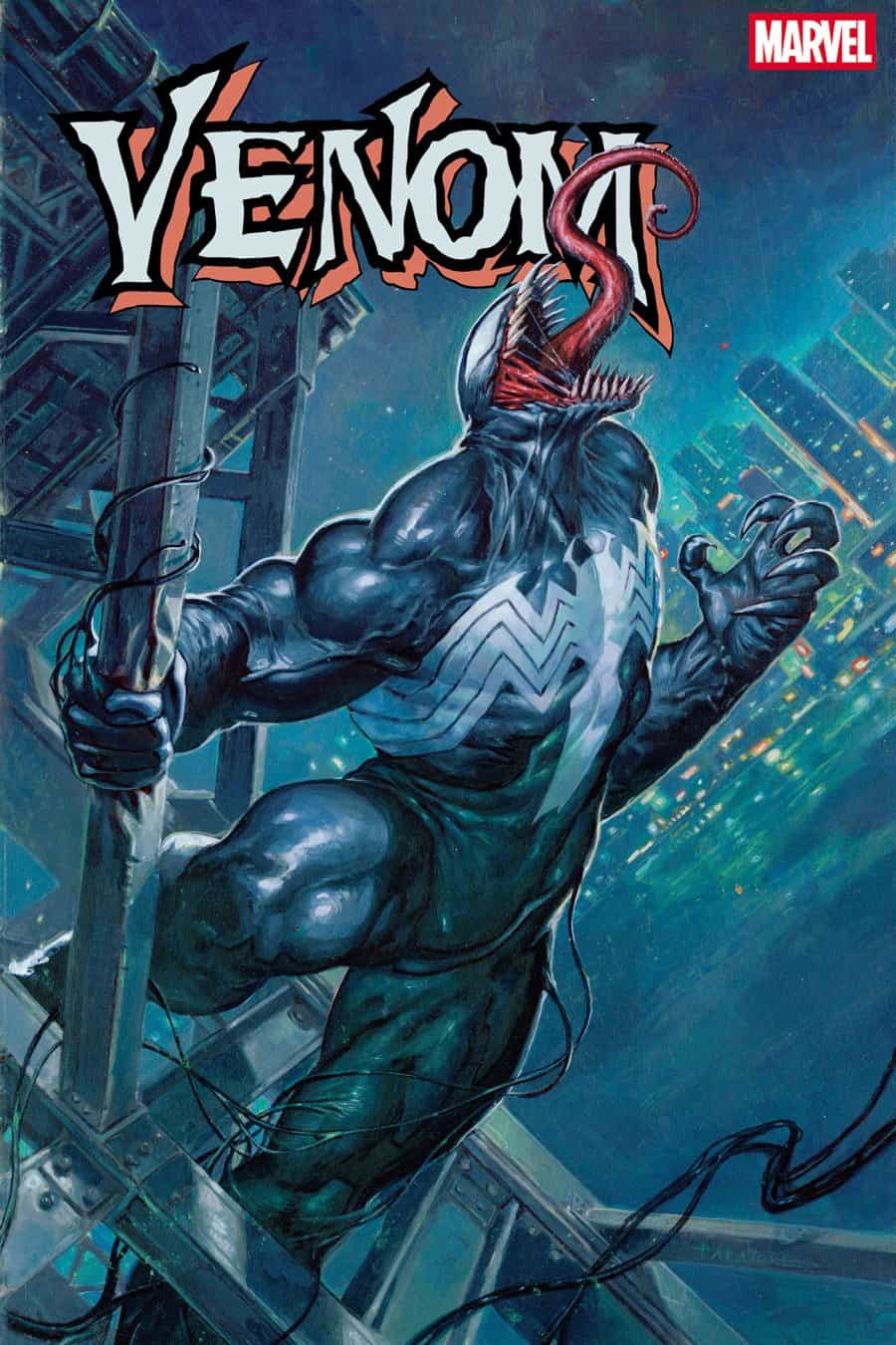 VENOM #1 - Main - Davide Paratore cover art