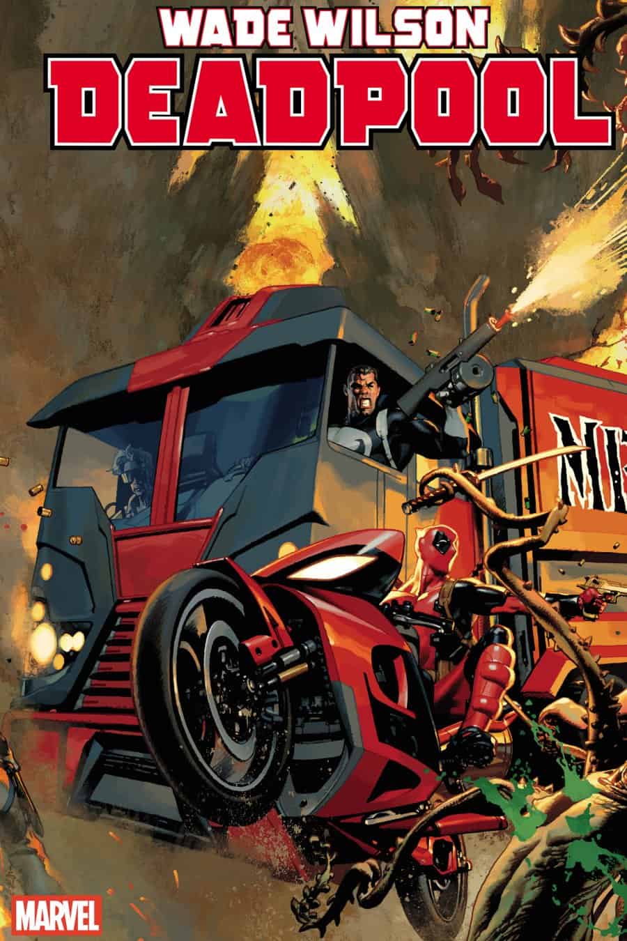 WADE WILSON: DEADPOOL #9 - Josemaria Casanovas 4-Part Connecting cover art