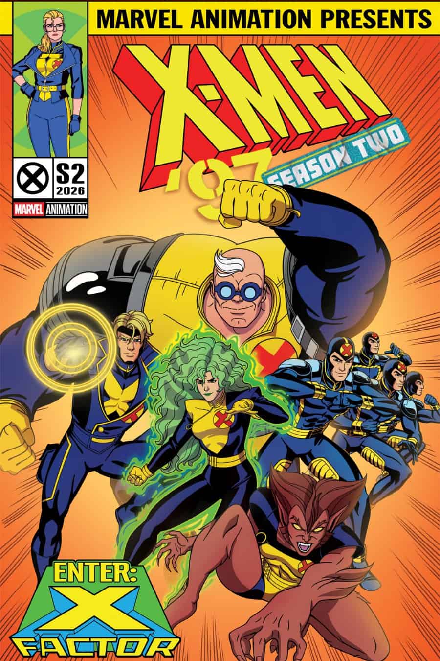 X-MEN '97: SEASON TWO #5 - Animation cover art