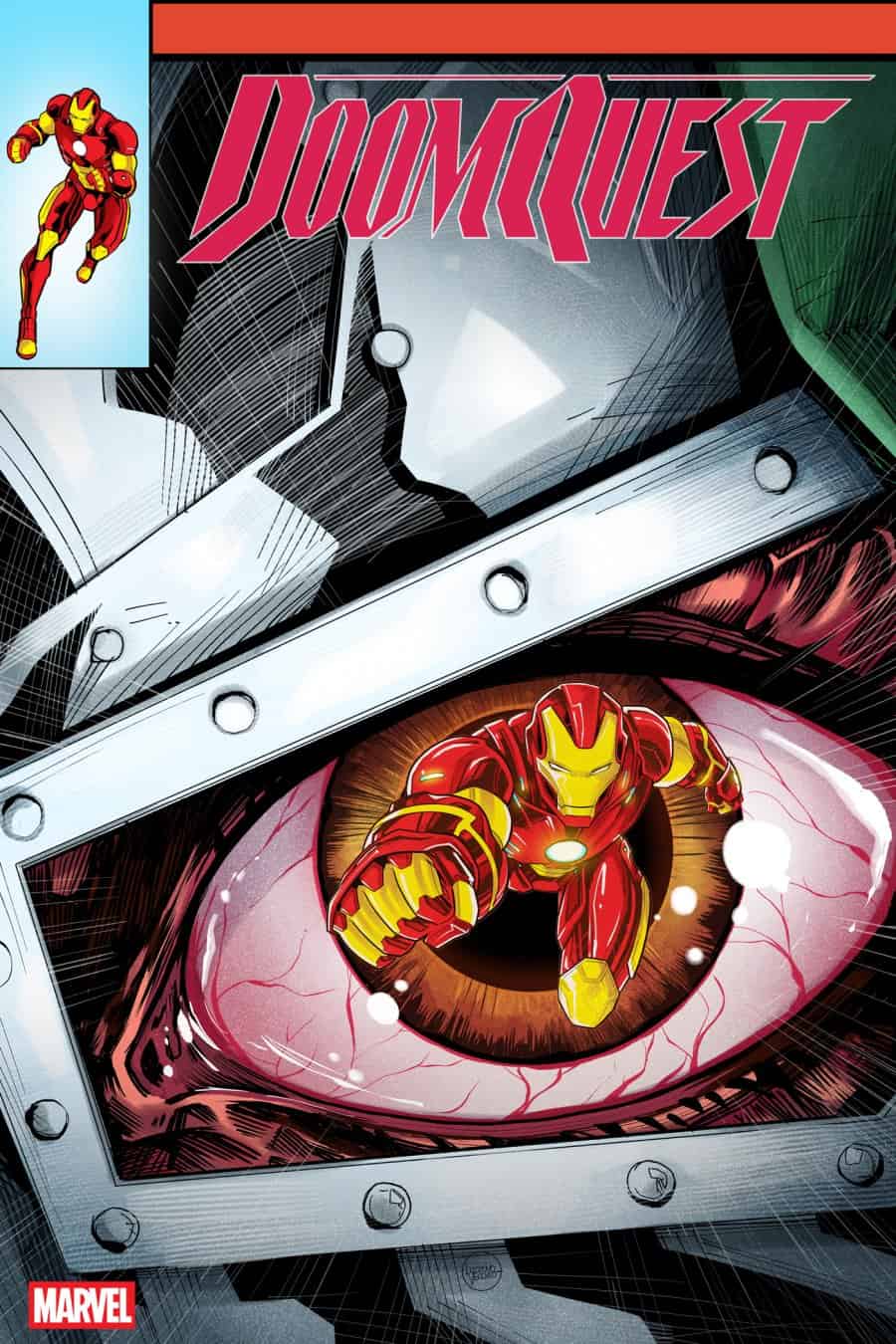 DOOMQUEST #5 - Luciano Vecchio Homage cover art