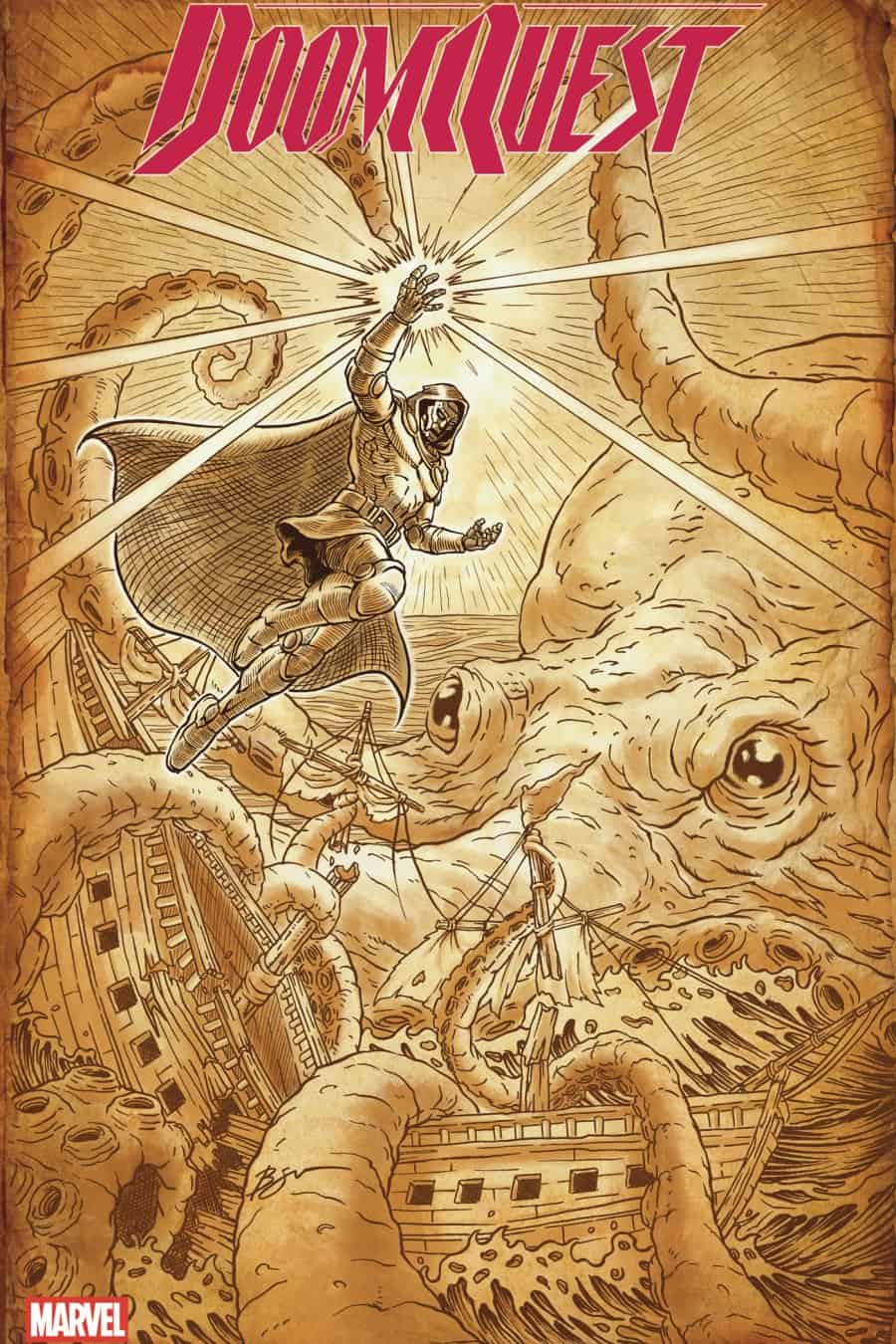 DOOMQUEST #5 - Ben Su cover art