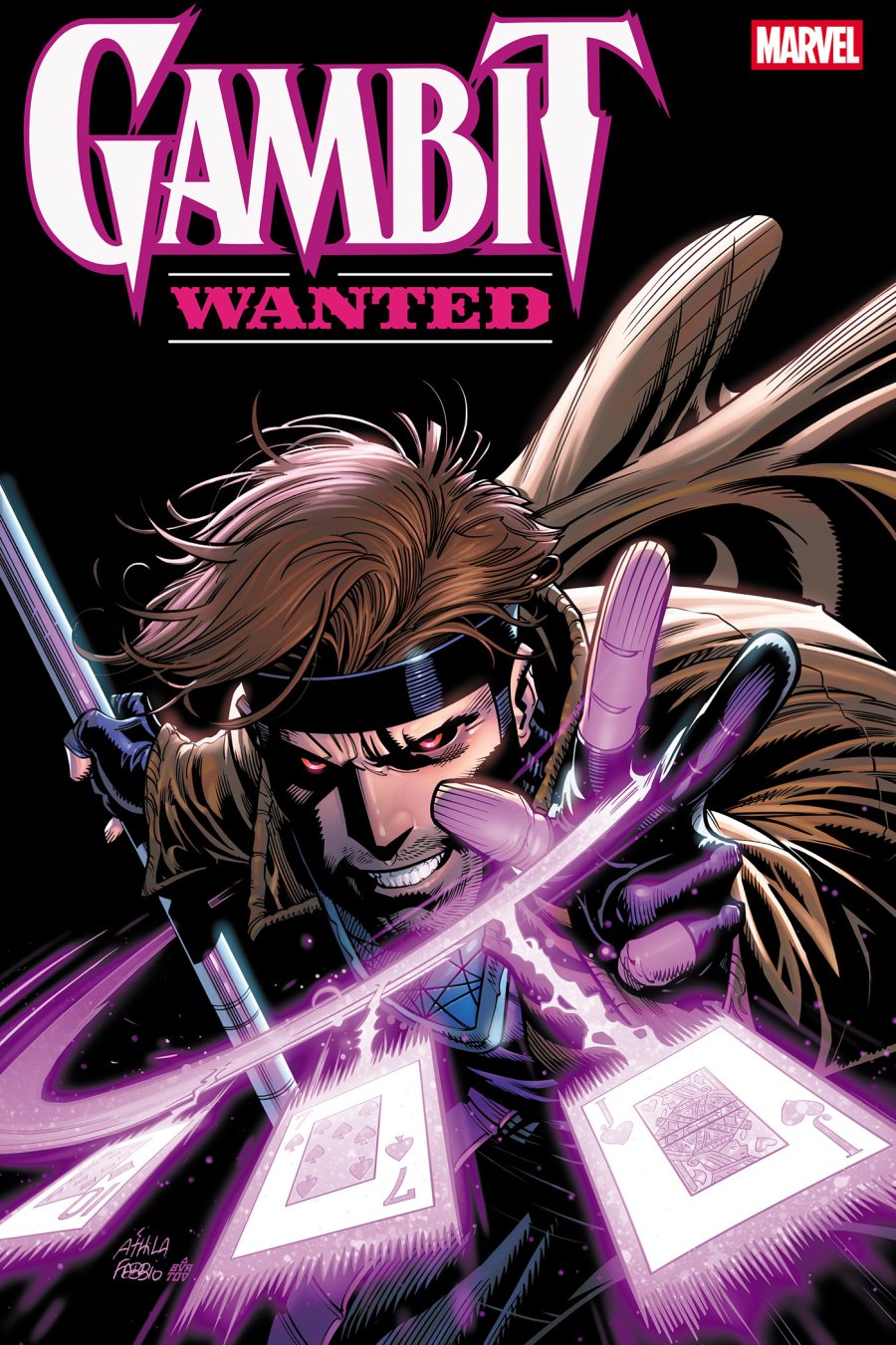GAMBIT: WANTED #4 - Athila Fabbio cover art