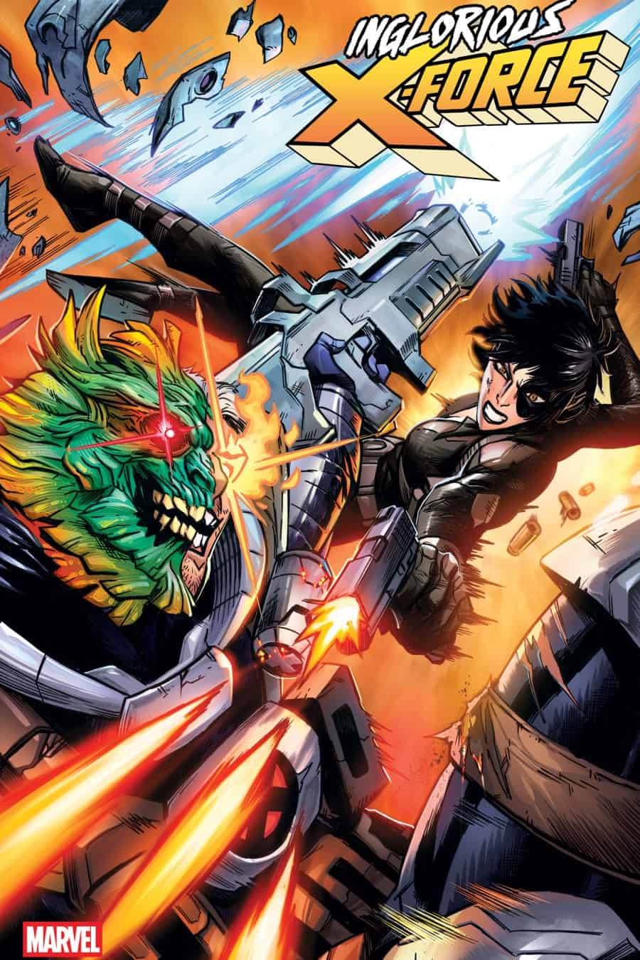 INGLORIOUS X-FORCE #10 - Ivan Fiorell cover art