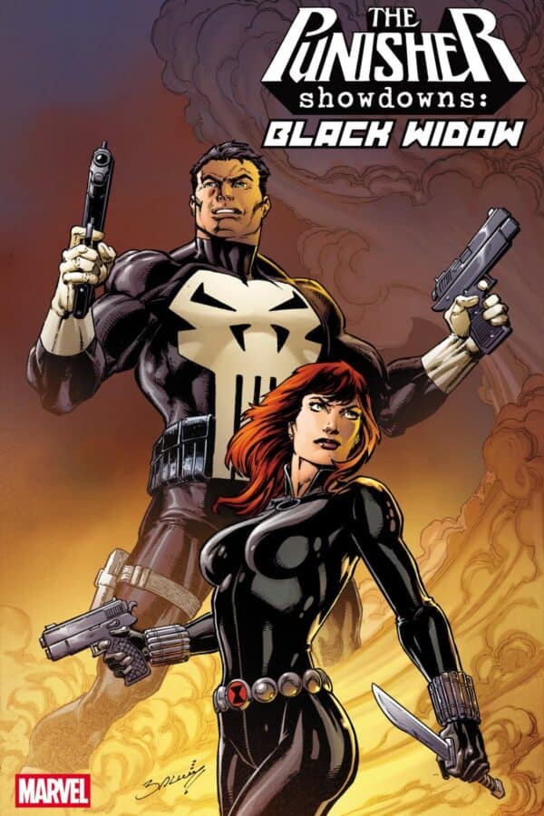 PUNISHER SHOWDOWNS: BLACK WIDOW #1 - Mark Bagley cover art