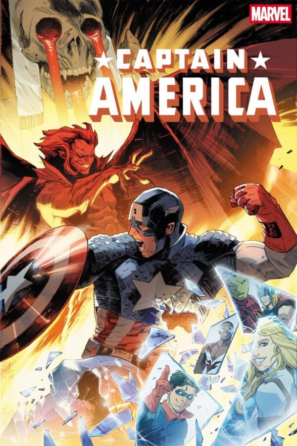 CAPTAIN AMERICA #16 - Main - Valerio Schiti cover art
