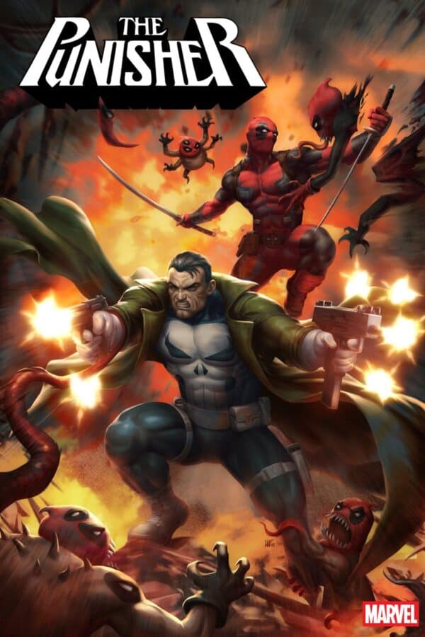 PUNISHER #9 - Kendrick Lim cover art