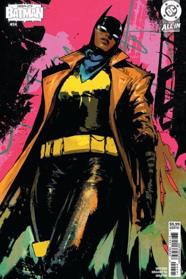 Absolute Batman #24 - Cvr D Sozomaika Card Stock Var cover art
