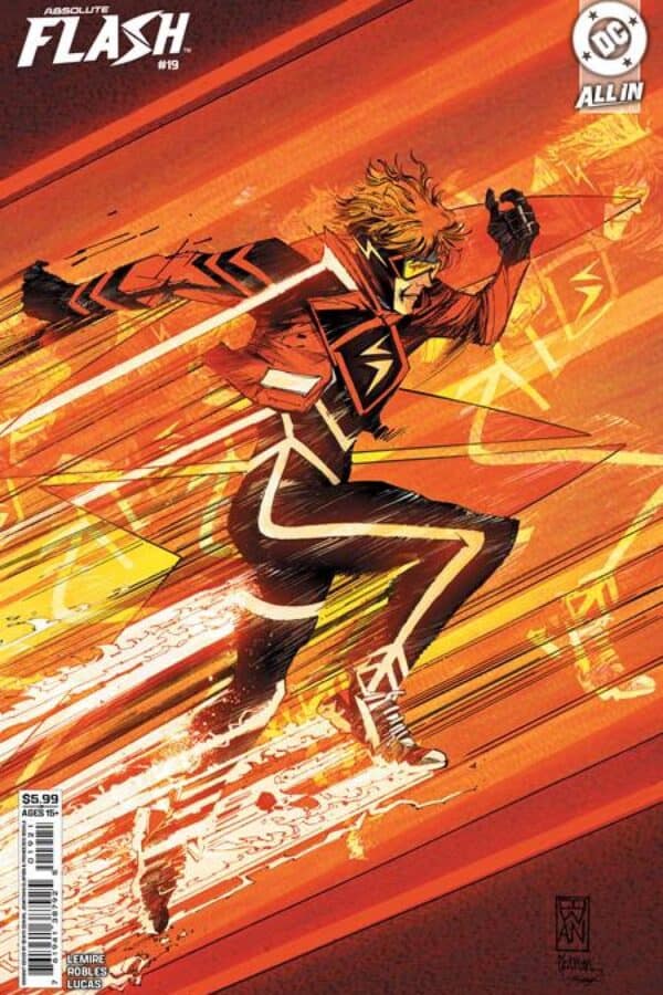 Absolute Flash #19 - Cvr B Denys Cowan Card Stock Var cover art