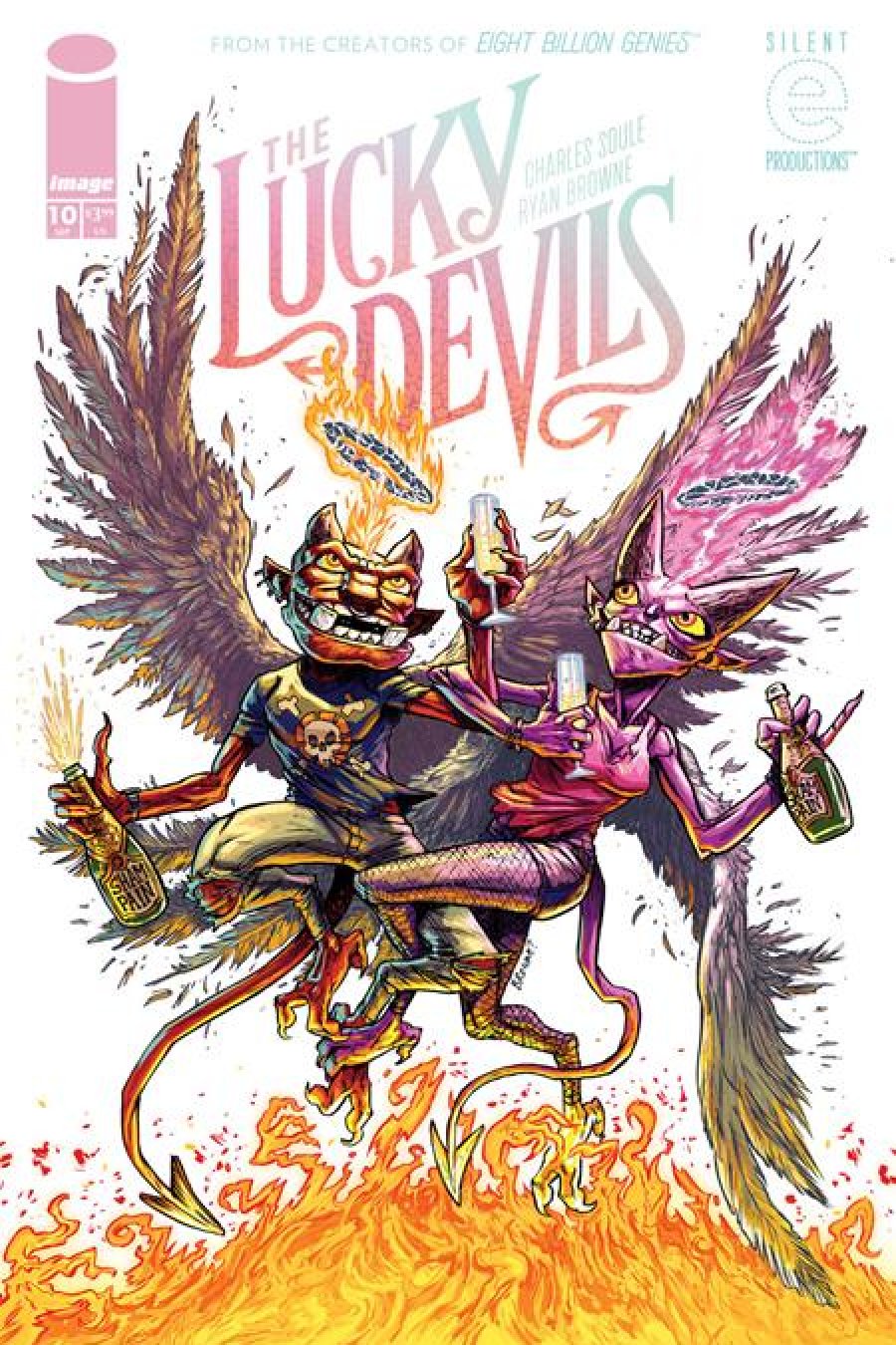 The Lucky Devils #10 - Main - Ryan Browne cover art