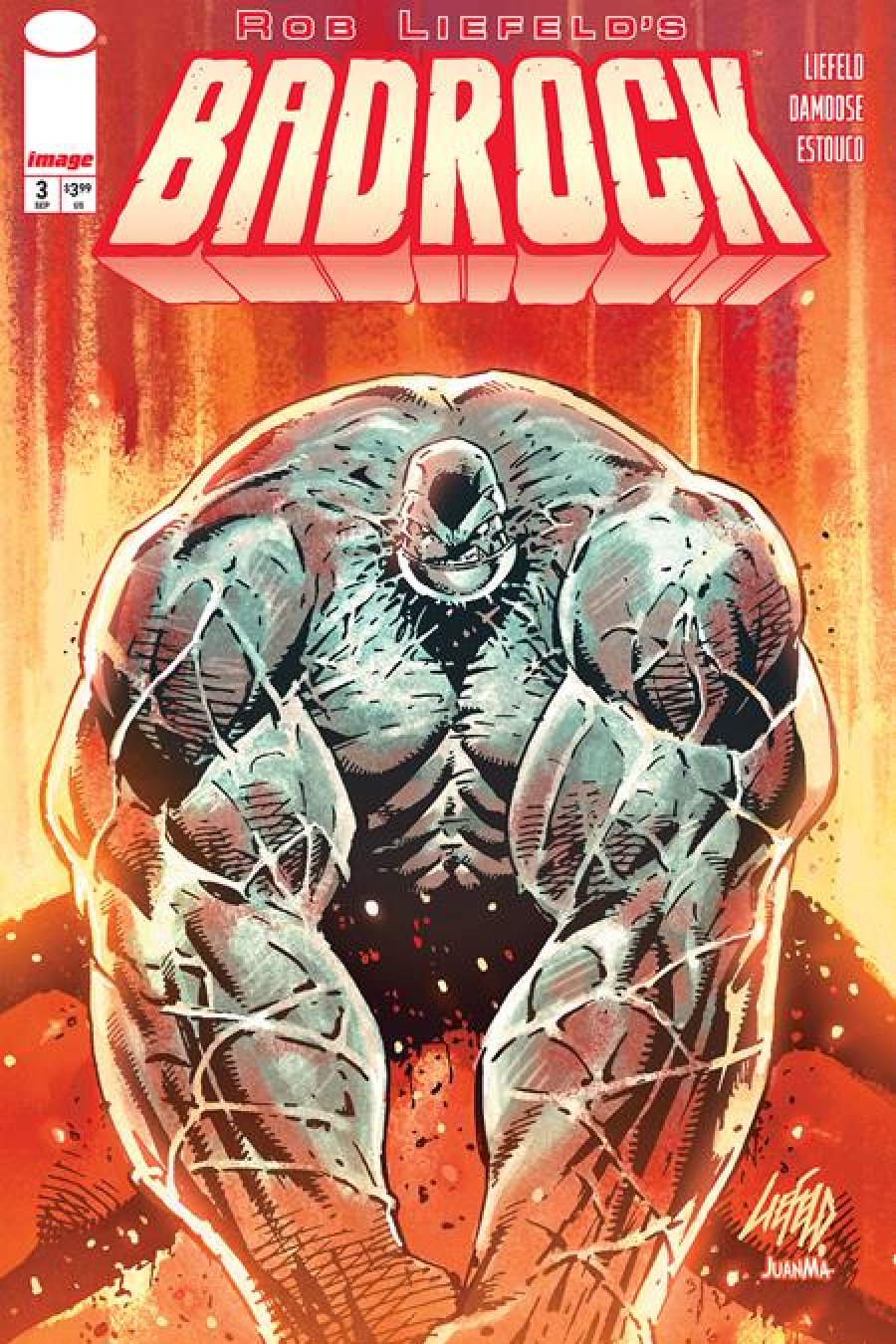 Badrock #3 - Cvr D Rob Liefeld Var cover art