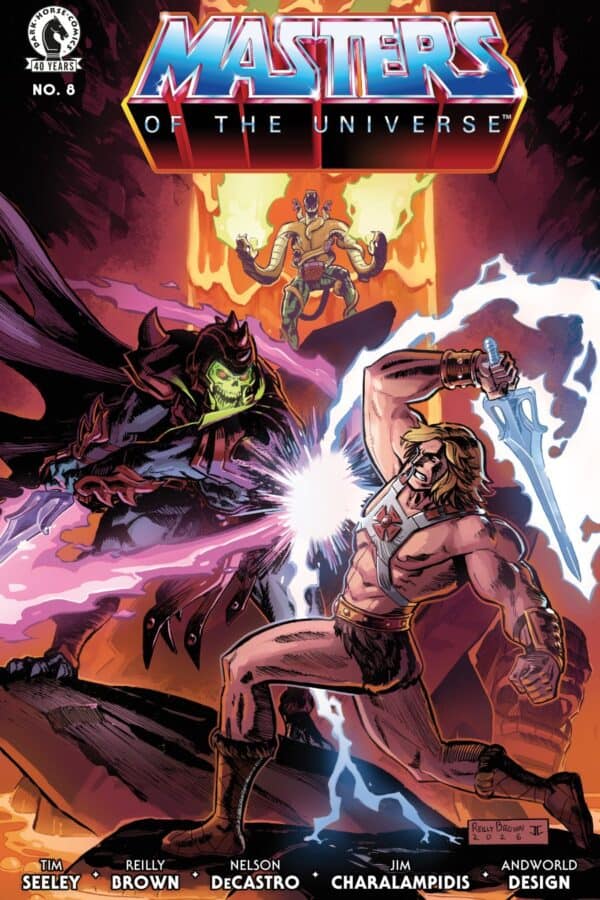 He-Man and the Masters of the Universe: The Sword of Flaws #8 - Main - Reilly Brown cover art