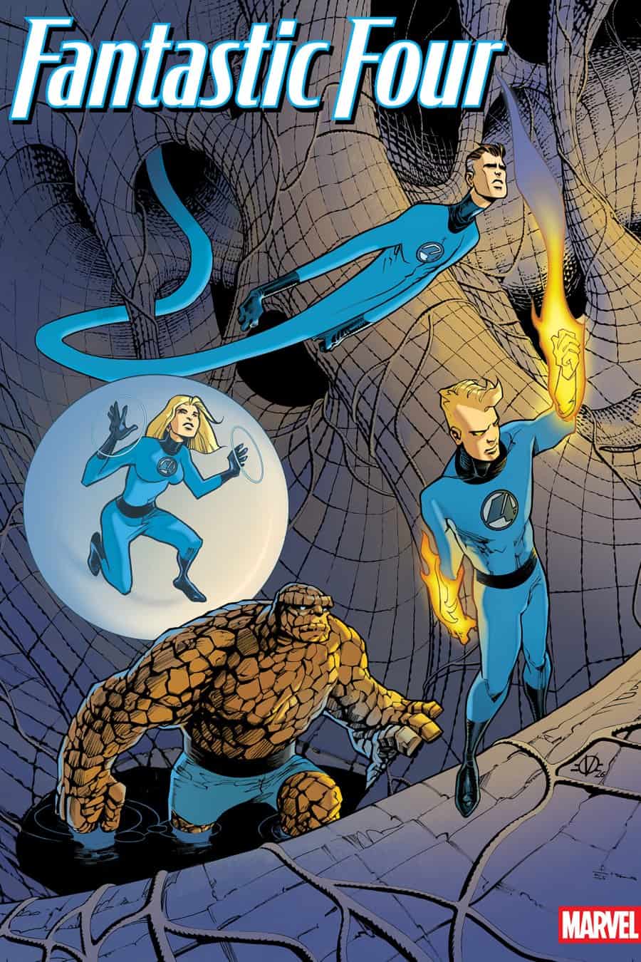 Fantastic Four #17 - Olivier Vatine 1:25 cover art