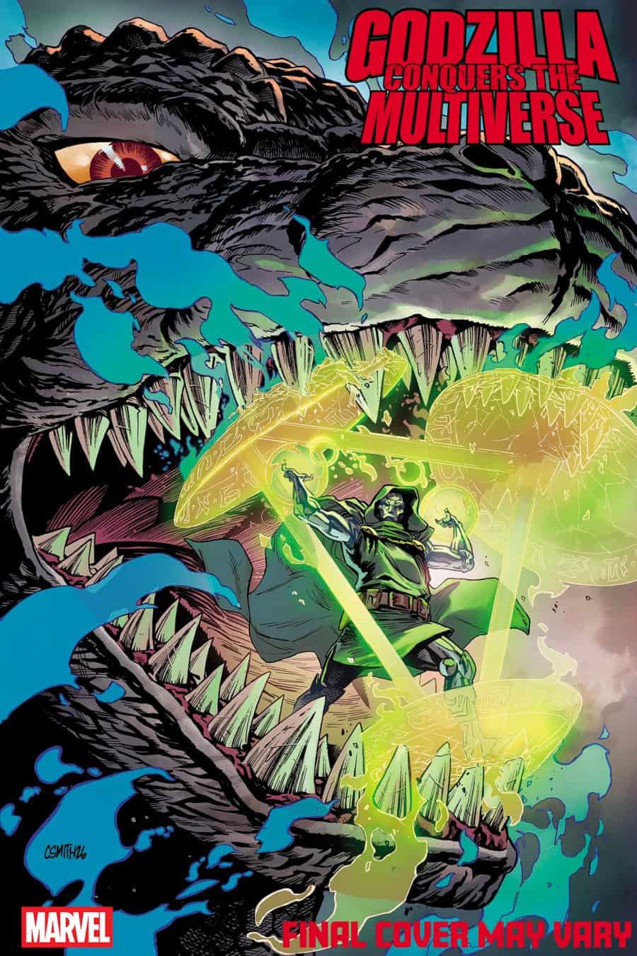 GODZILLA CONQUERS THE MULTIVERSE #3 - Cory Smith 1:25 cover art