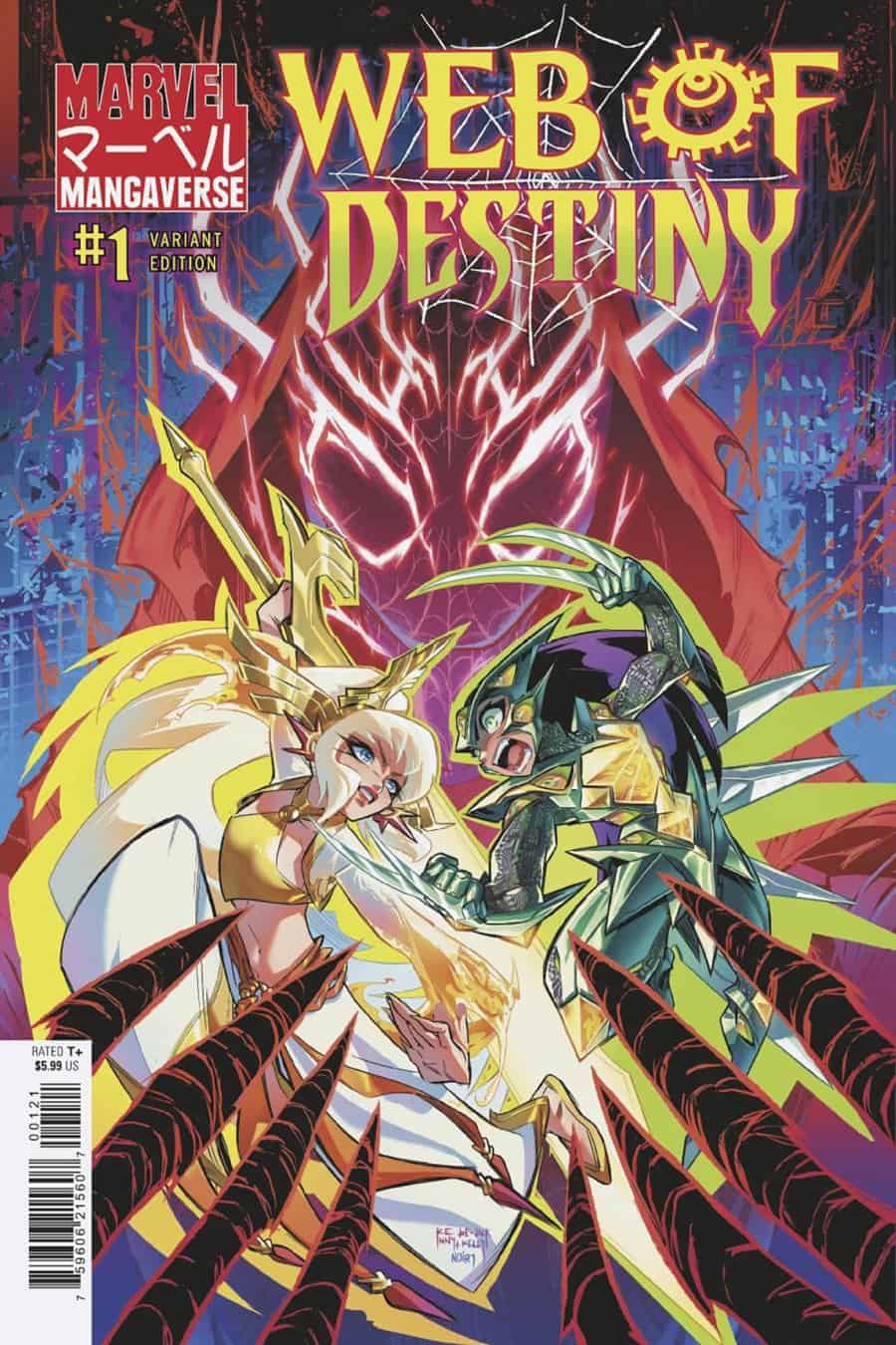 MARVEL MANGAVERSE: WEB OF DESTINY #1 - Kenny Ruiz cover art