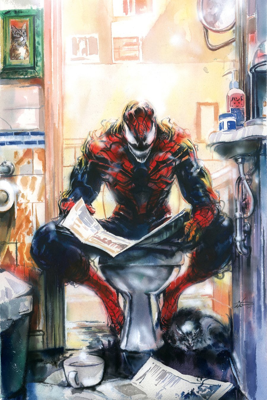 THE AMAZING VENOM #1 - Ito Virgin 1:100 cover art