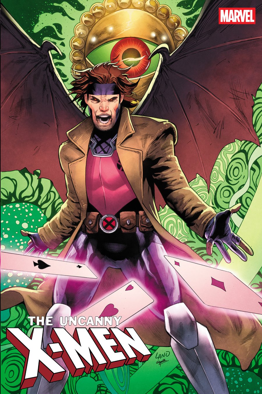 UNCANNY X-MEN #36 - Greg Land 1:25 cover art