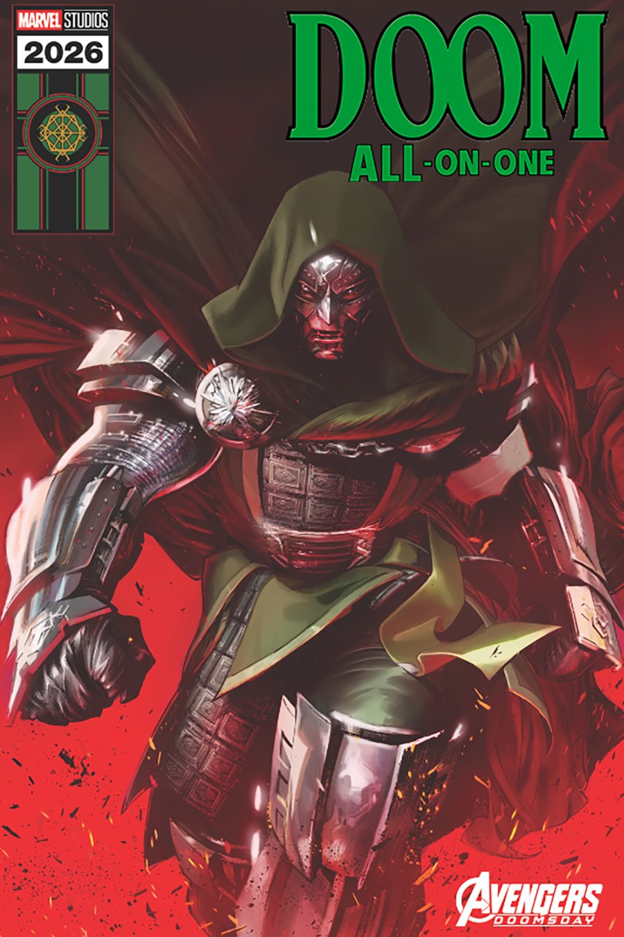 DOOM ALL-ON-ONE #1 - Alexander Lozano Marvel Studios Avengers: Doomsday cover art