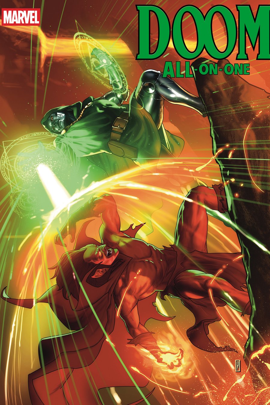 DOOM ALL-ON-ONE #1 - Taurin Clarke 1:25 cover art