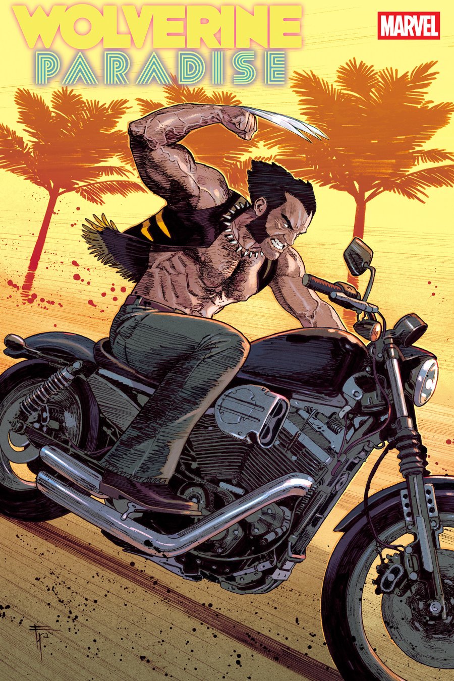 WOLVERINE: PARADISE #1 - Francesco Mobili 1:25 cover art