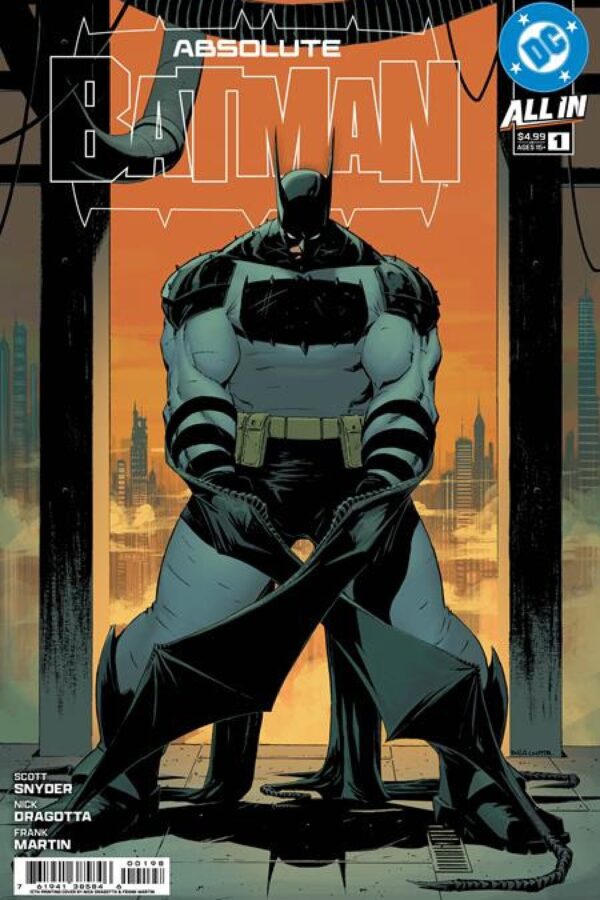 Absolute Batman #1 - Main - Nick Dragotta cover art