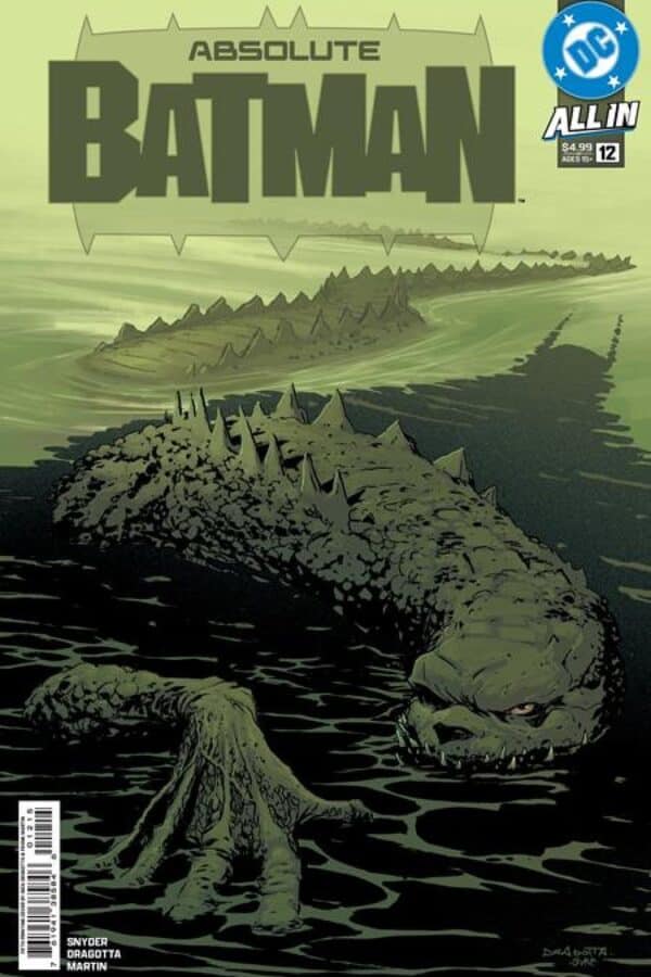 Absolute Batman #12 Fifth Printing - Main - Nick Dragotta cover art