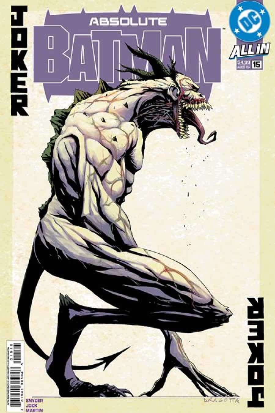 Absolute Batman #15 Fifth Printing - Main - Nick Dragotta cover art