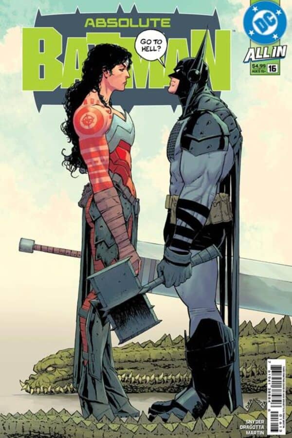 Absolute Batman #16 Third Printing - Main - Nick Dragotta cover art