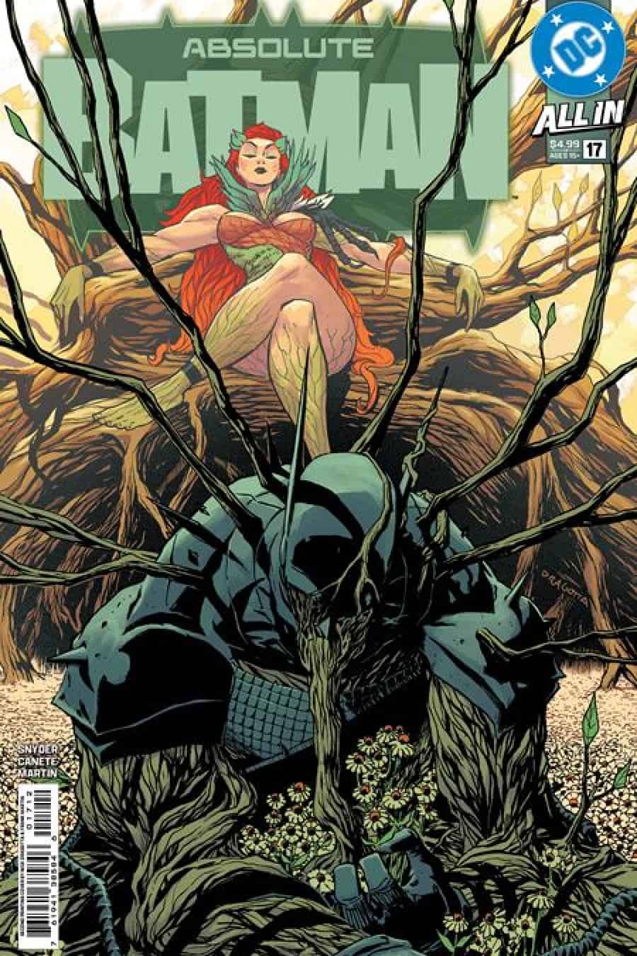 Absolute Batman #17 Second Printing - Main - Nick Dragotta cover art