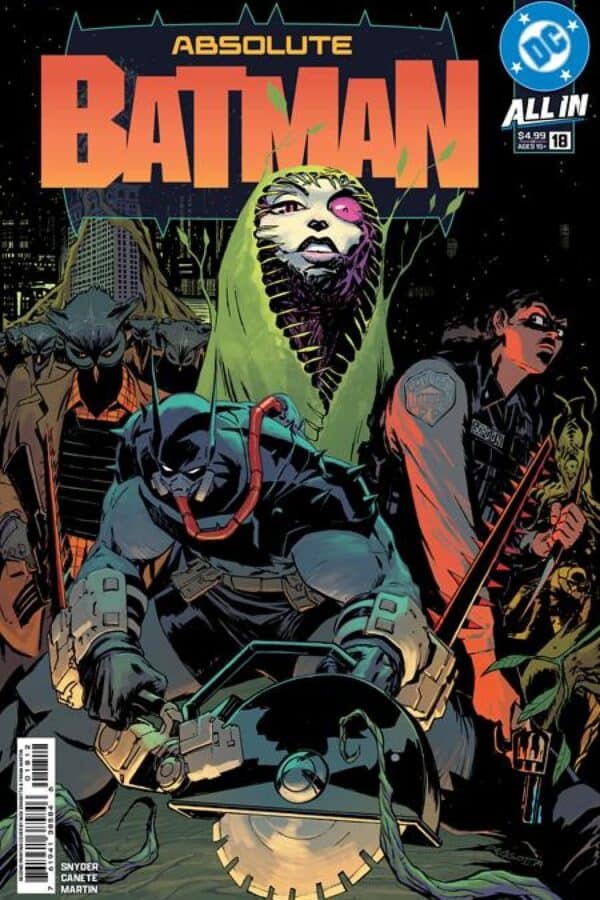 Absolute Batman #18 Second Printing - Main - Nick Dragotta cover art