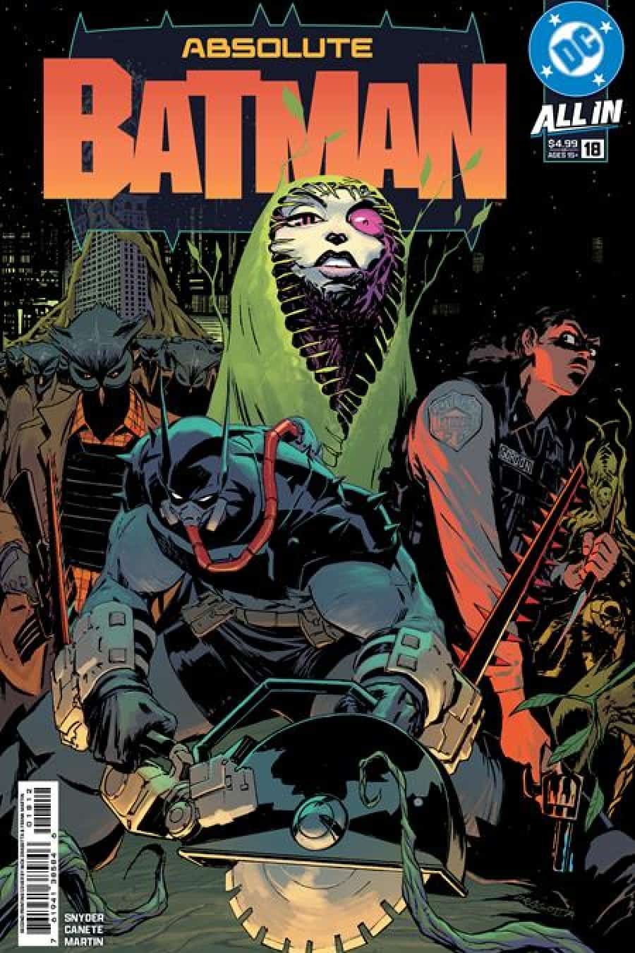 Absolute Batman #18 Second Printing - Main - Nick Dragotta cover art