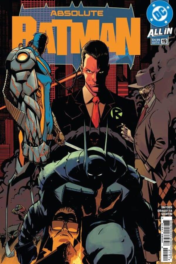 Absolute Batman #19 Second Printing - Main - Nick Dragotta cover art