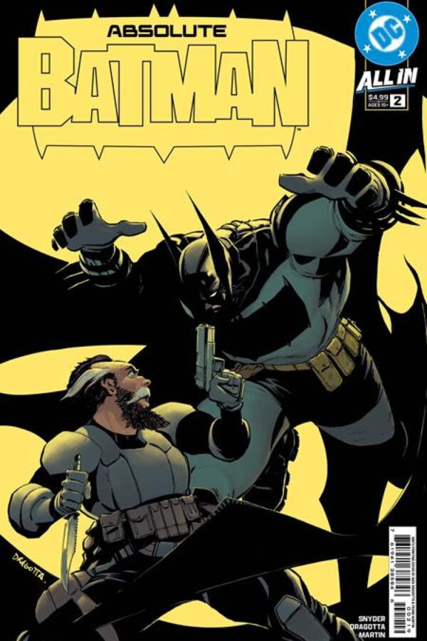 Absolute Batman #2 Ninth Printing - Main - Nick Dragotta cover art