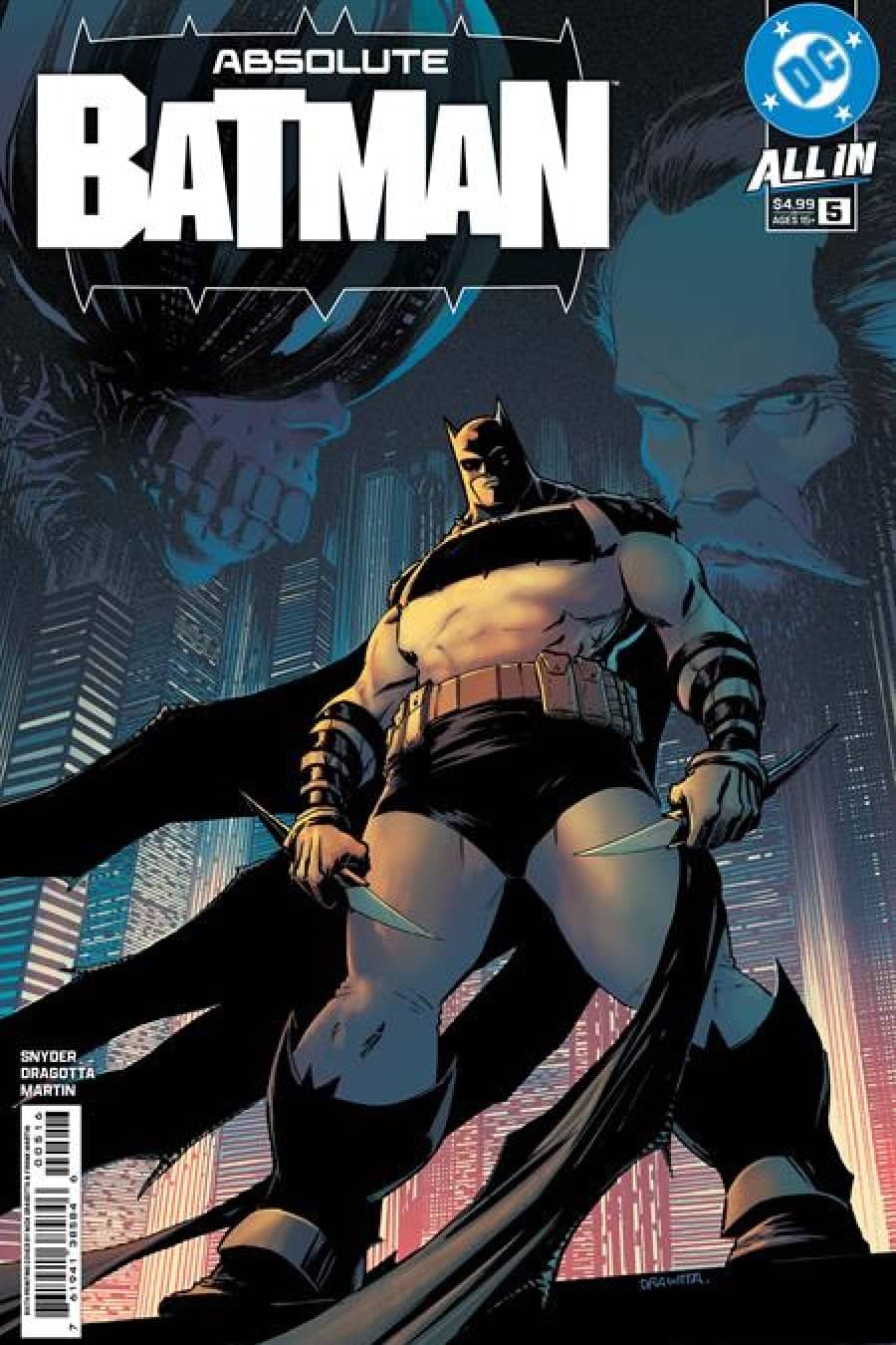 Absolute Batman #5 Sixth Printing - Main - Nick Dragotta cover art