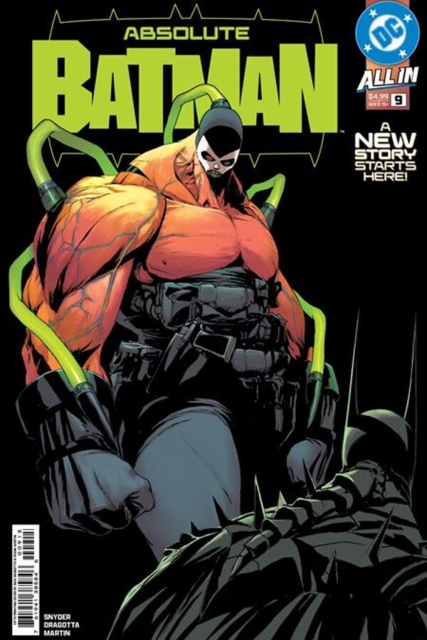Absolute Batman #9 Fifth Printing - Main - Nick Dragotta cover art