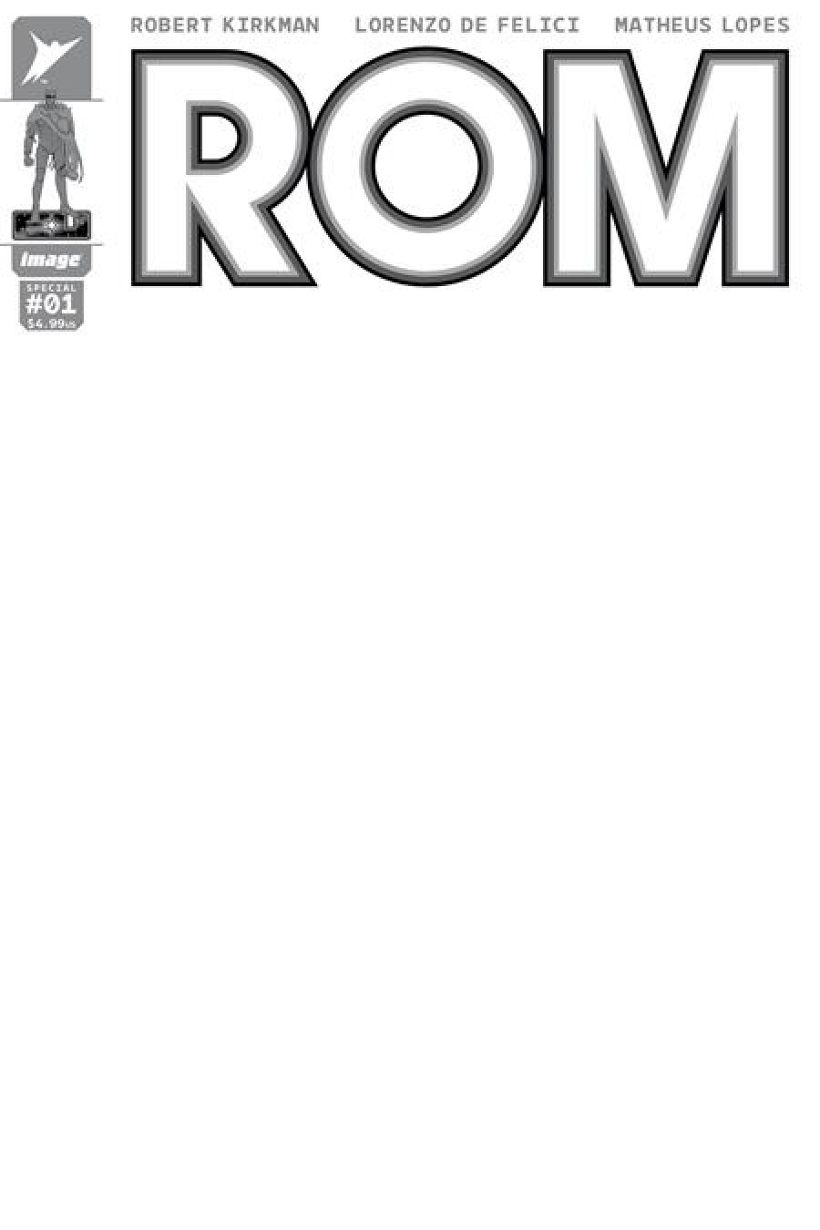 ROM Special #1 - (One Shot) Cvr E Blank Sketch Var cover art