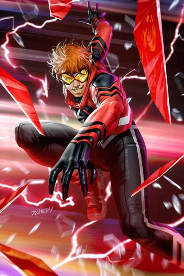 Absolute Flash #20 - Cvr B Derrick Chew Card Stock Var cover art