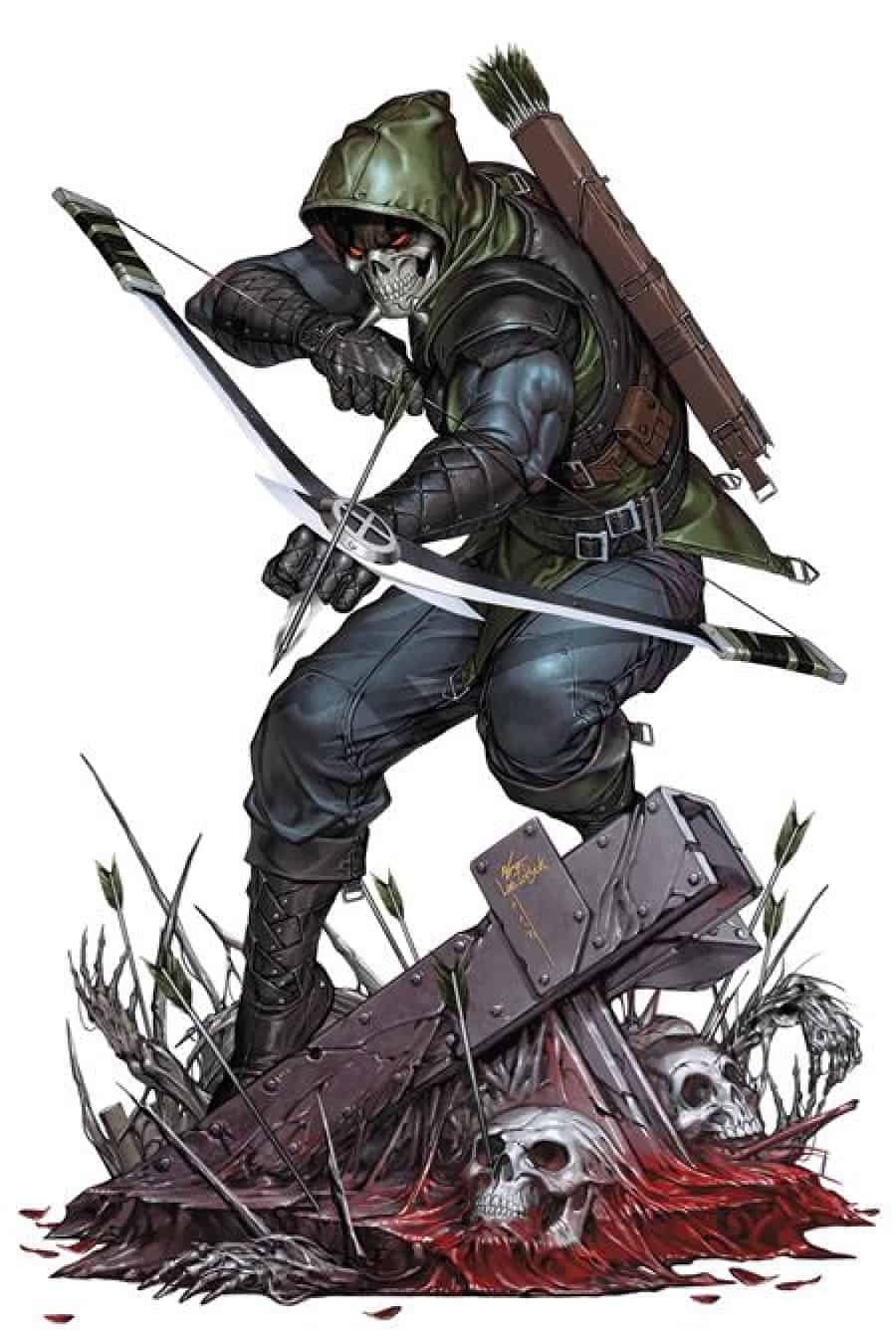 Absolute Green Arrow #6 - (Of 12) Cvr C Inhyuk Lee Card Stock Var cover art