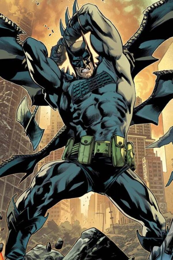 Absolute Batman #25 - Cvr D Bryan Hitch Connecting Card Stock Var cover art