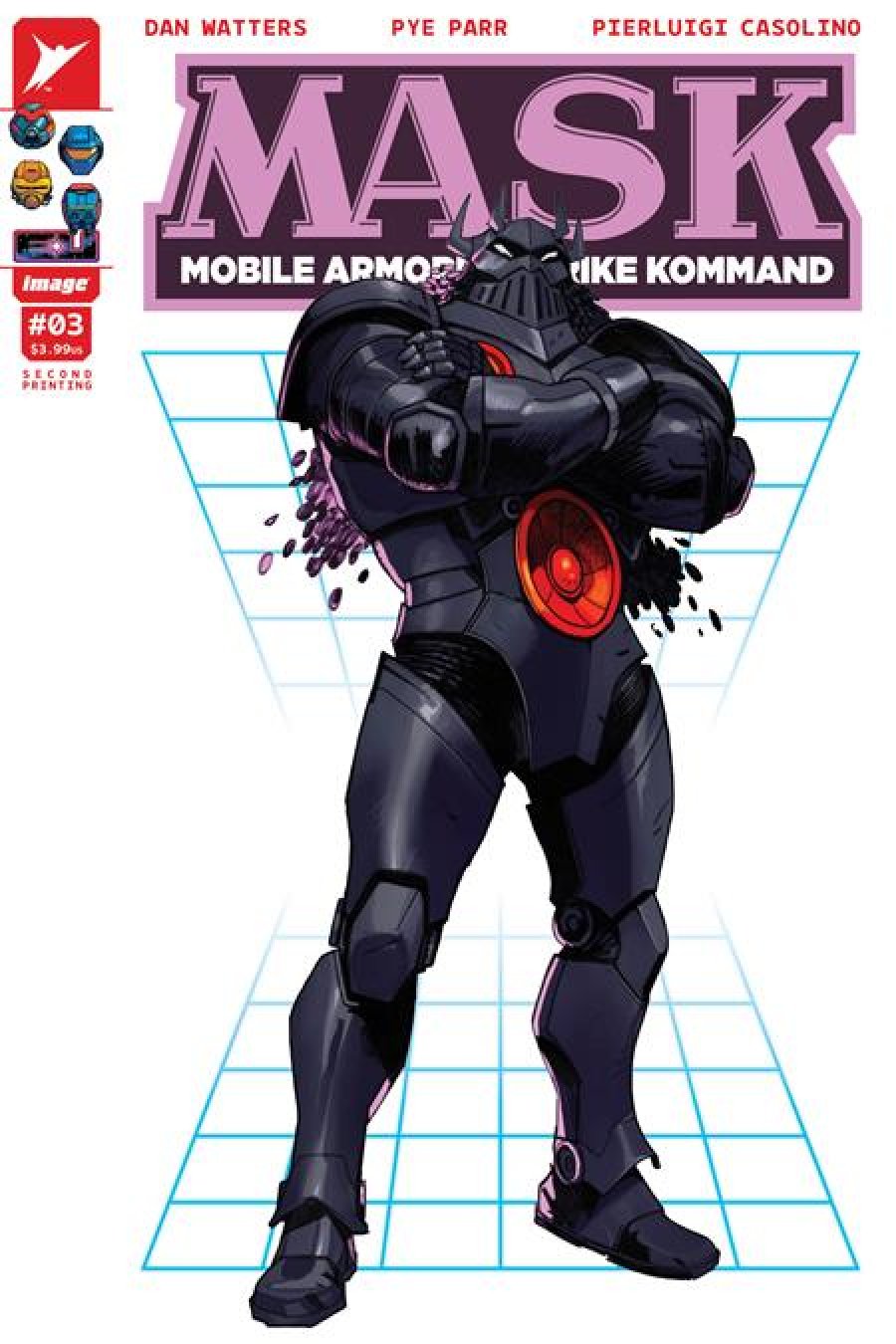 Mask #3 - Main - Marco Failla cover art