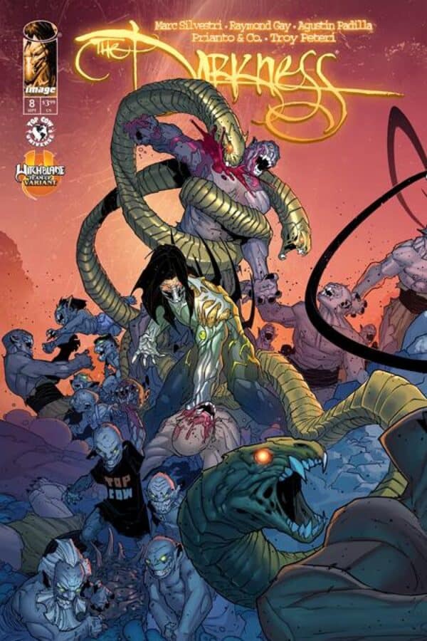The Darkness #8 - Cvr C Pat Boutin & Steve Firchow Connecting Witchblade Team Up Var cover art