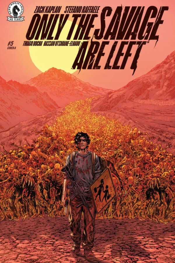 Only the Savage are Left #5 - Main - Stefano Raffaele cover art