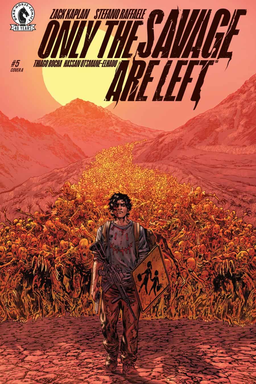 Only the Savage are Left #5 - Main - Stefano Raffaele cover art